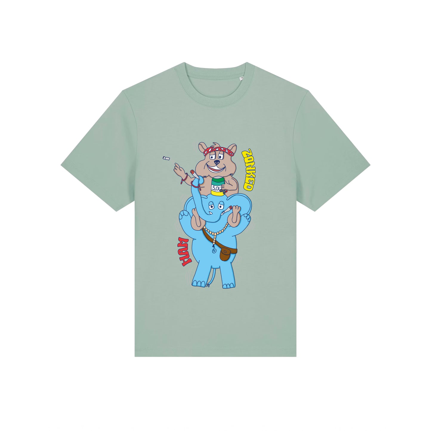 T-Shirt Carrying (türkis)