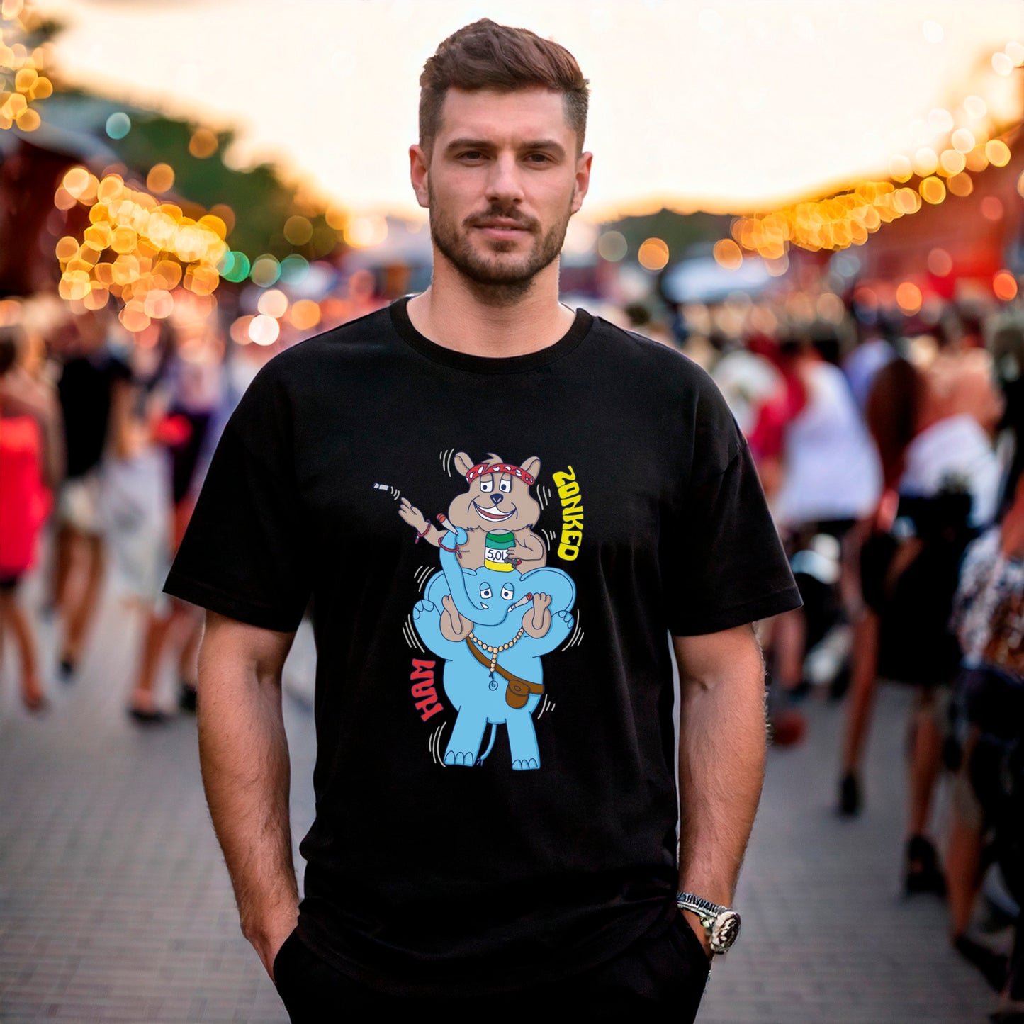 T-Shirt Carrying (schwarz)