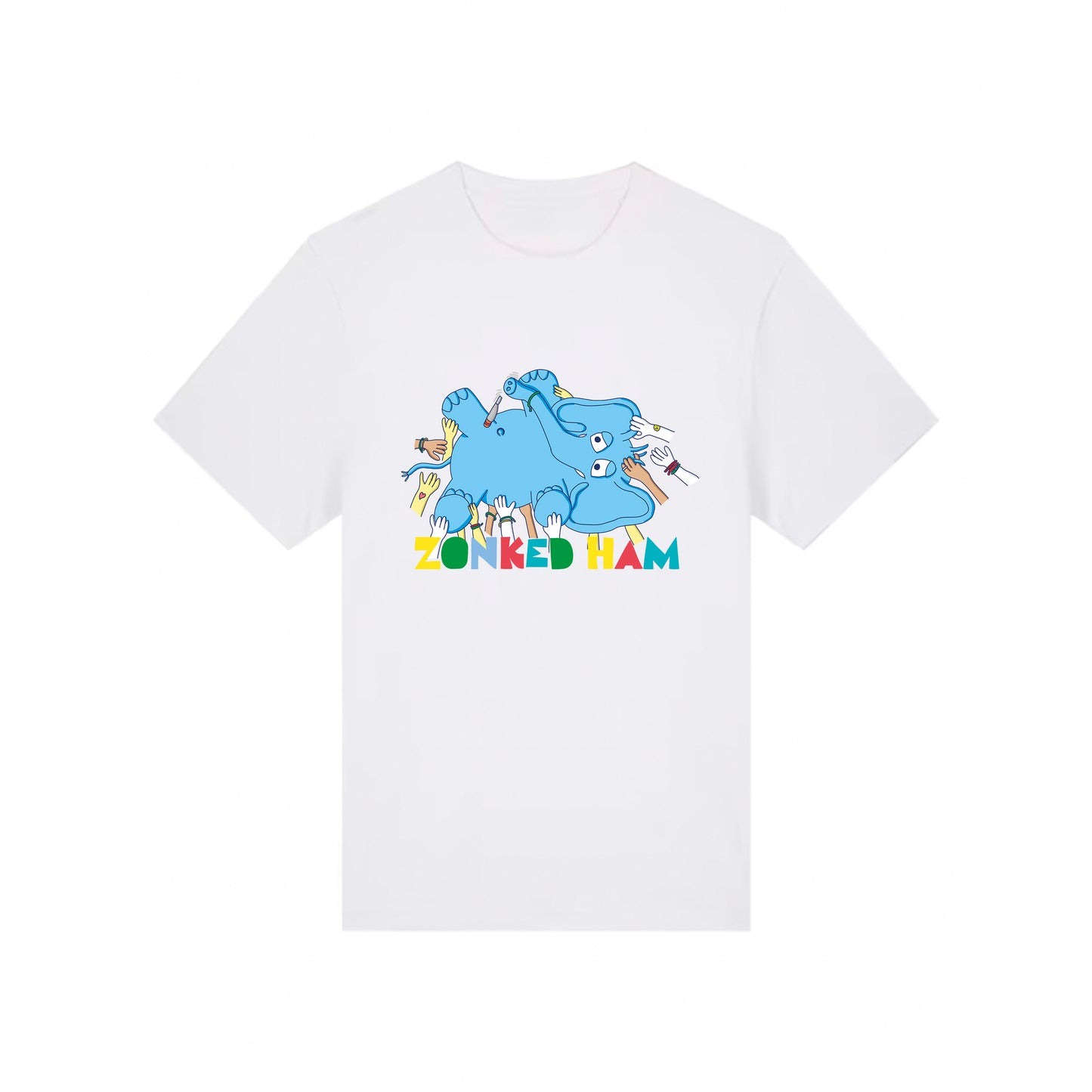 T-Shirt CrowdDiving (weiß)