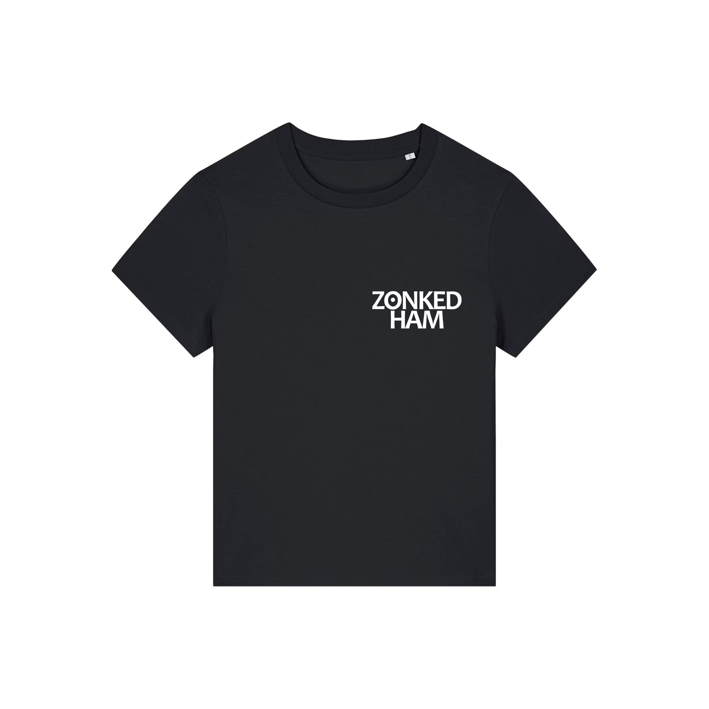 T-Shirt CoolCat (schwarz) Backprint