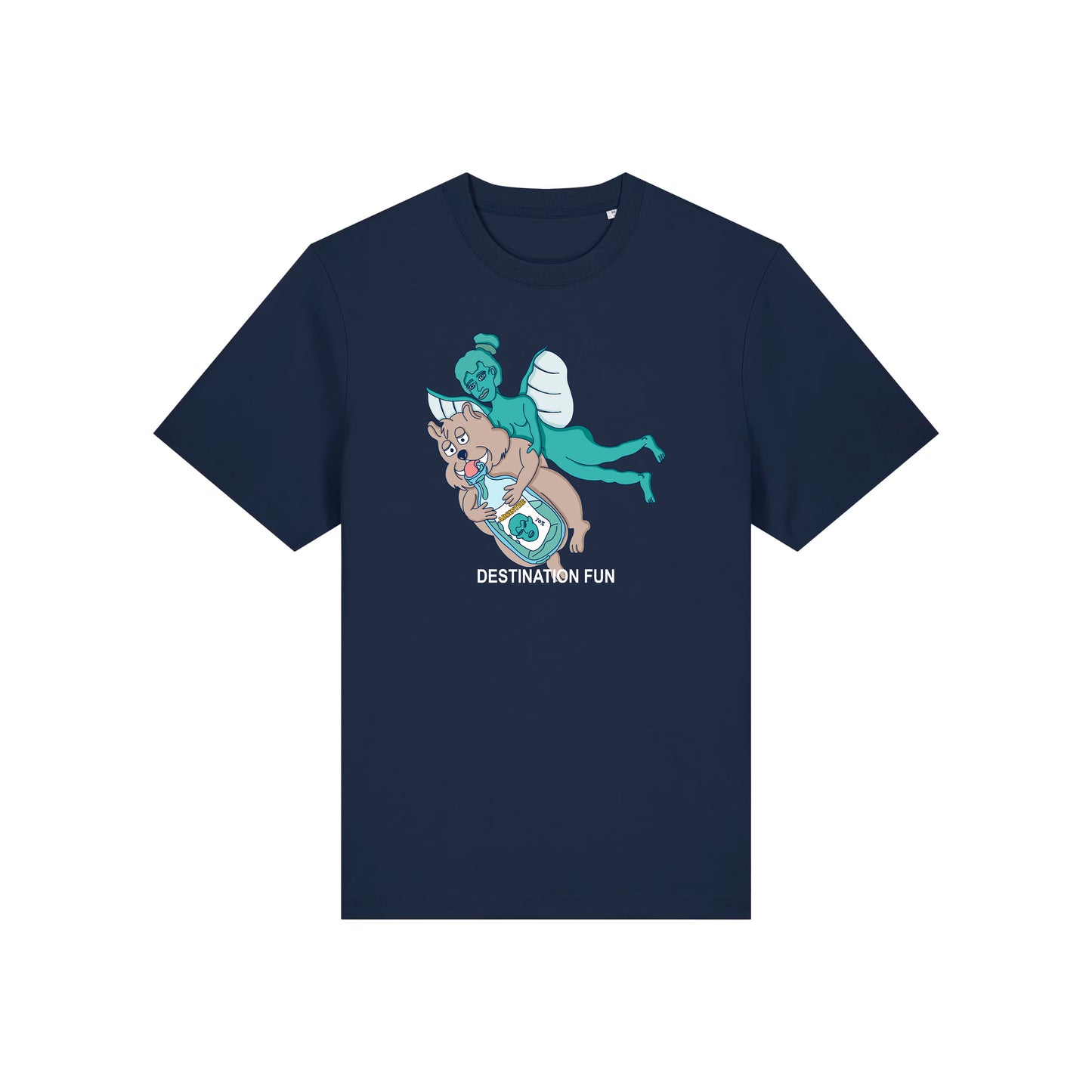 T-Shirt AbsynthFly (navy blau)