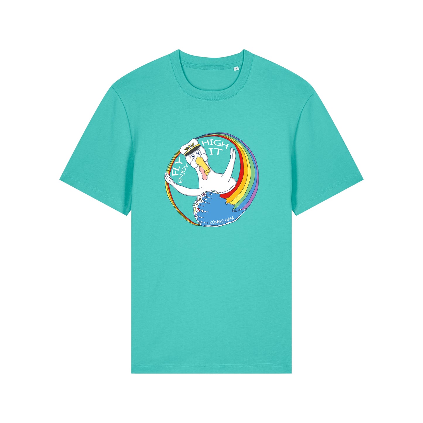 T-Shirt FlyHigh (pool blau)