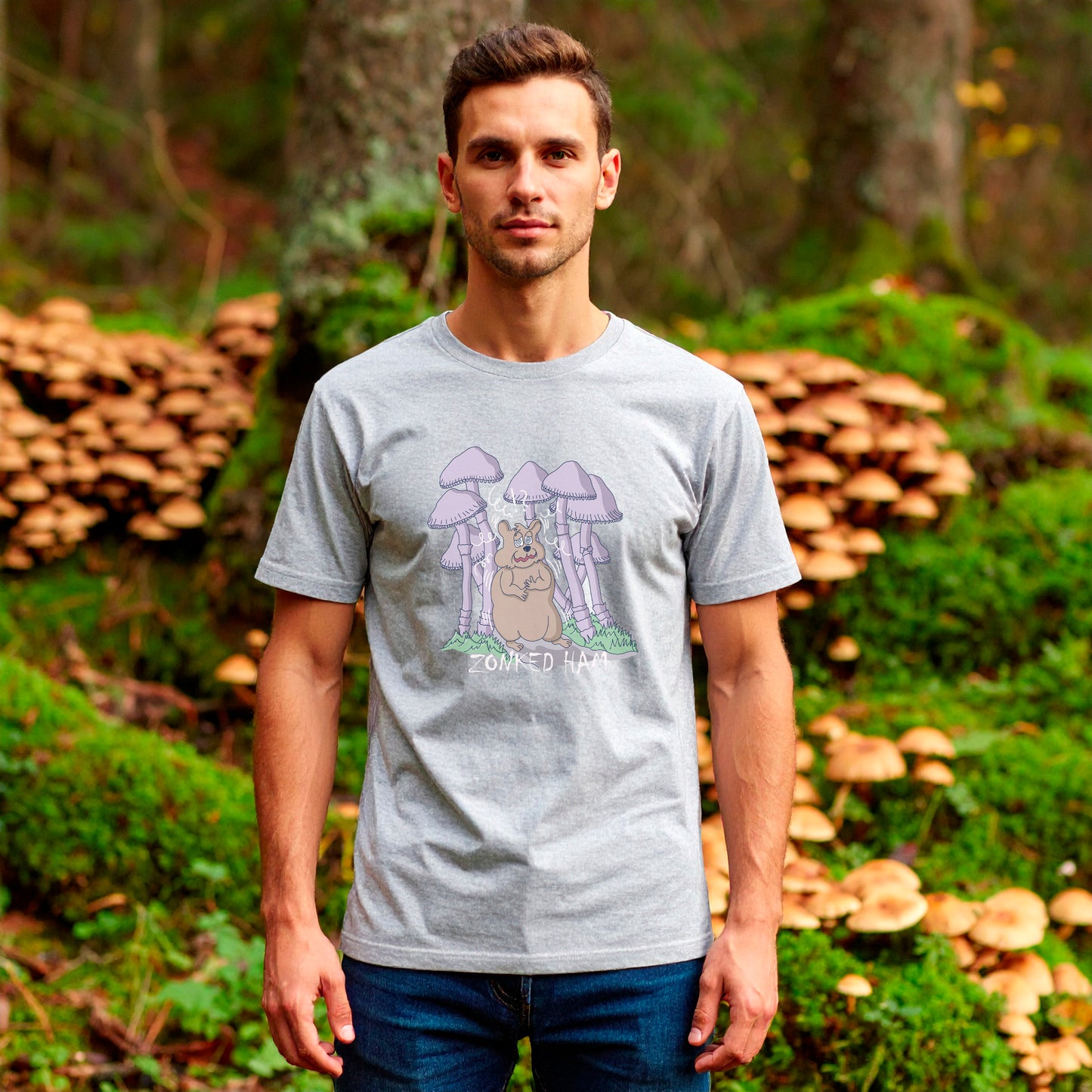 T-Shirt Forrest (grau)