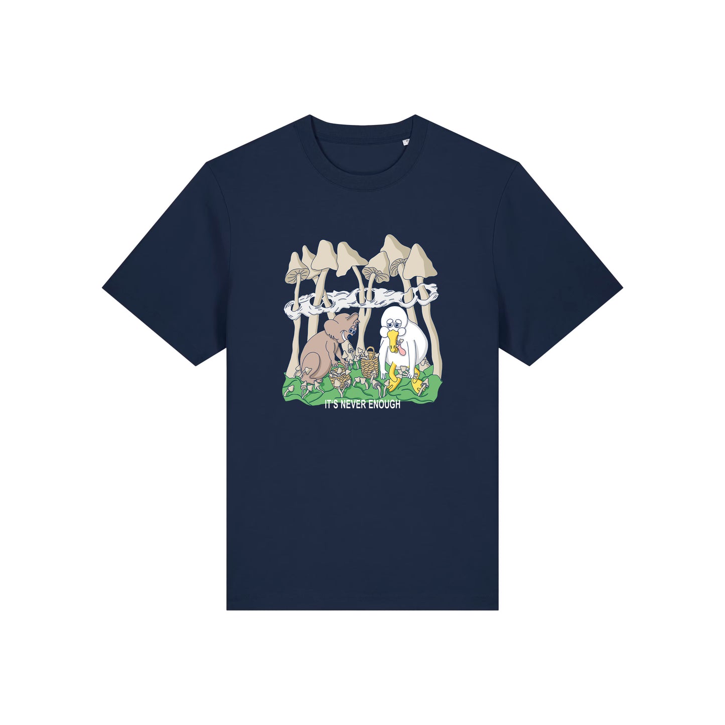 T-Shirt MushroomMorning (navy blau)