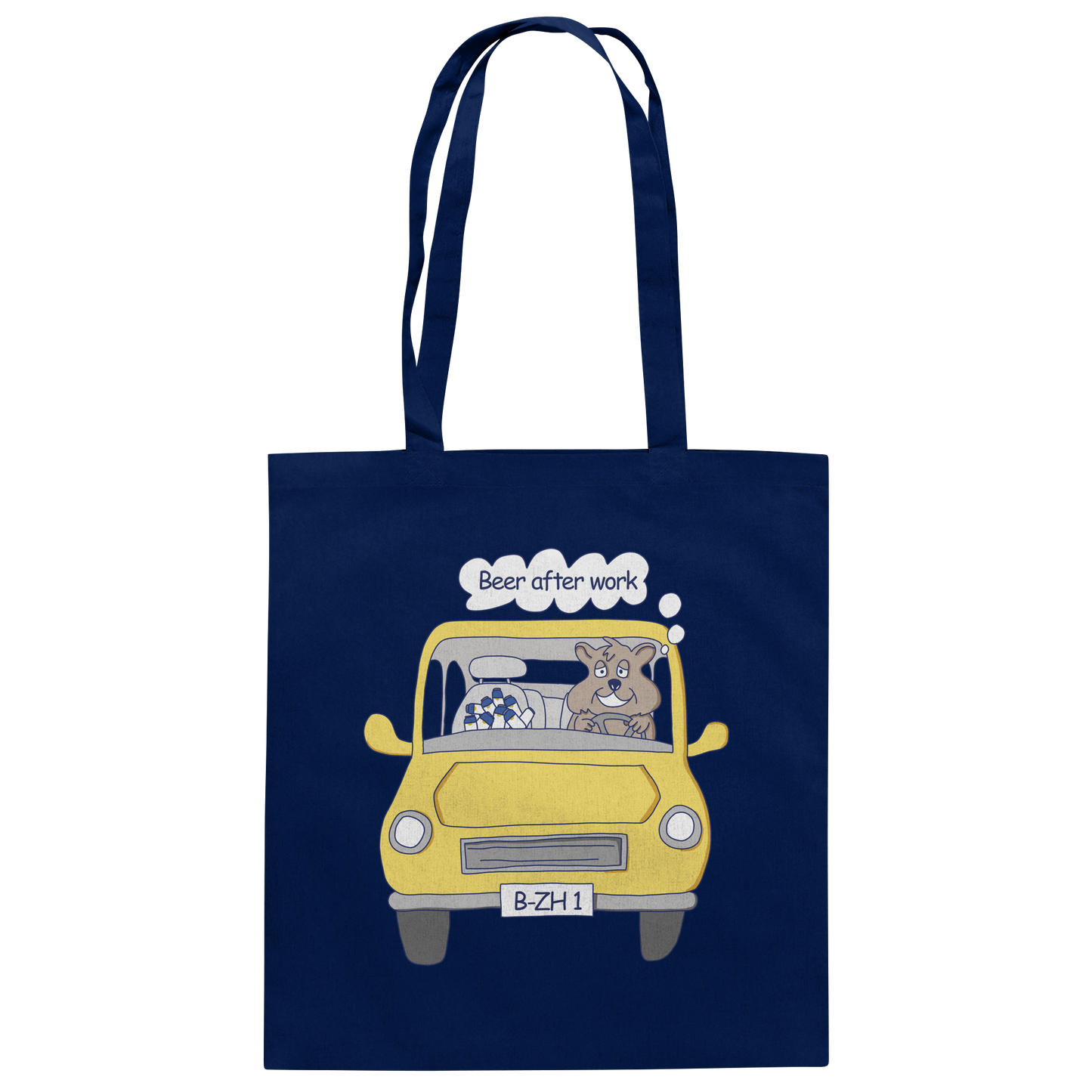 Tragetasche Car (navy blau)