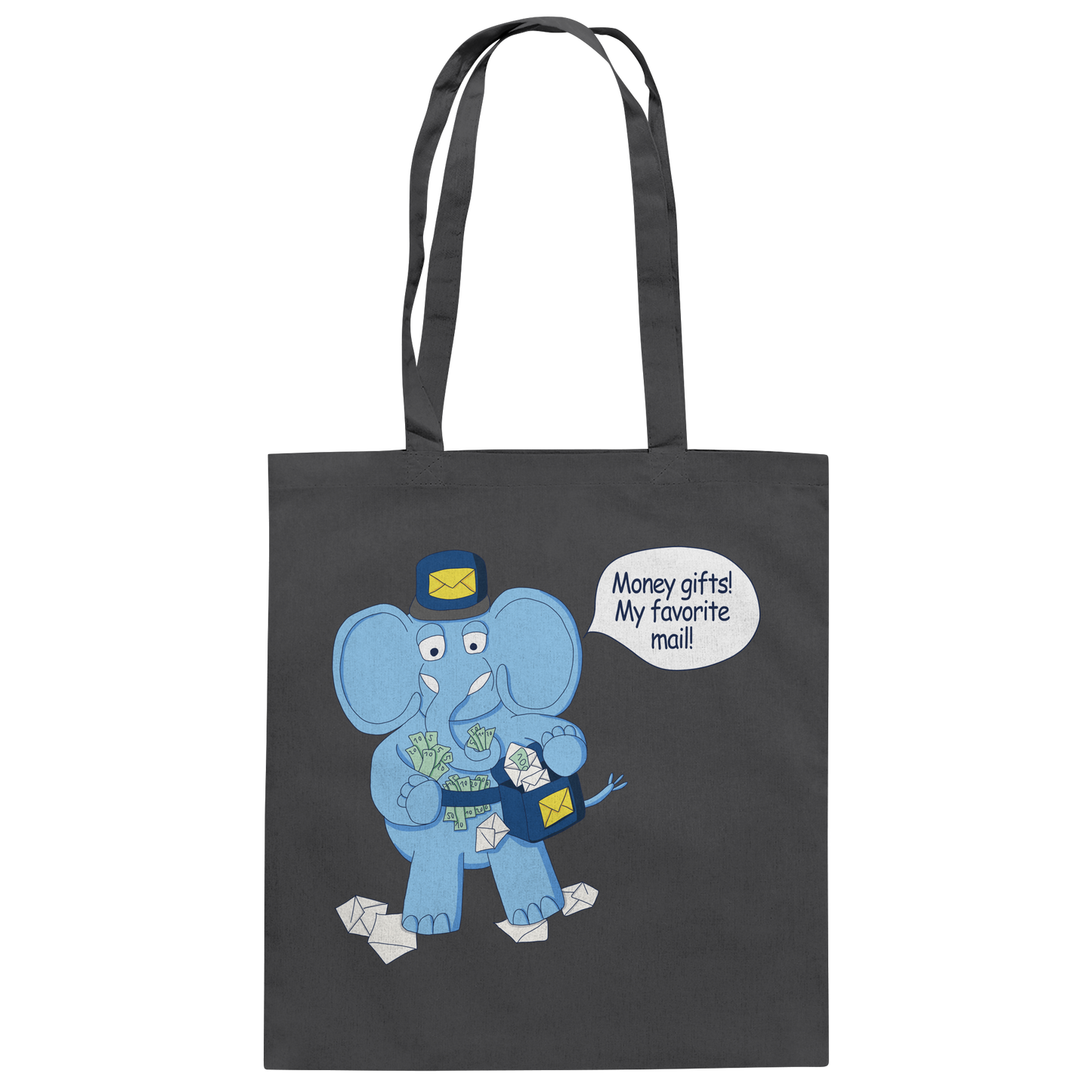Tragetasche Postman (anthrazit)