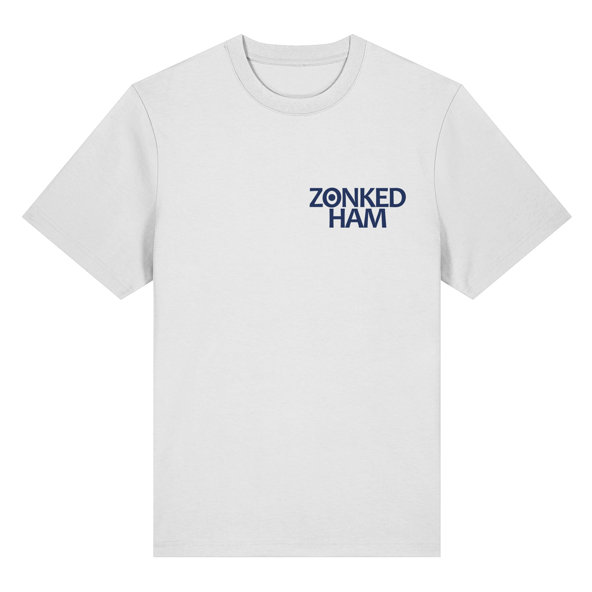 T-Shirt Handcart (weiß) Backprint