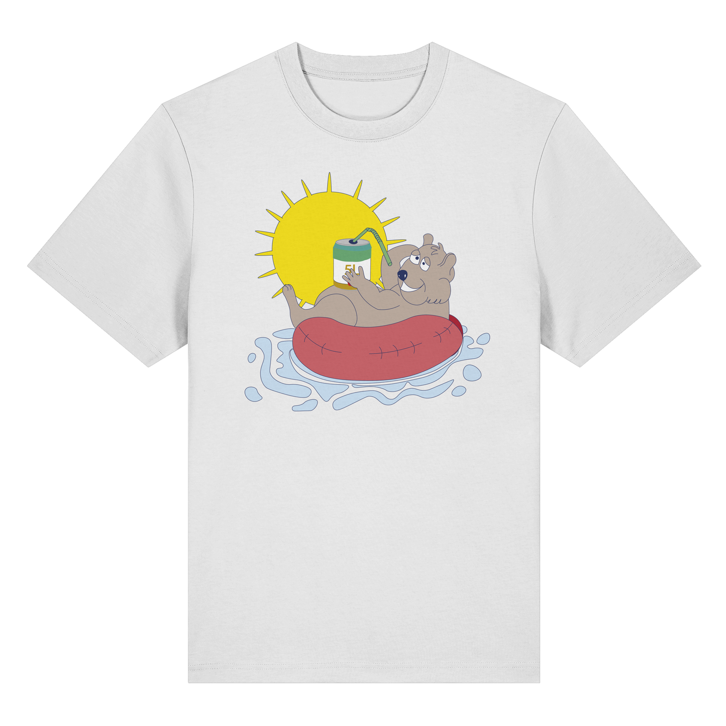 T-Shirt Sunbathing (weiß)