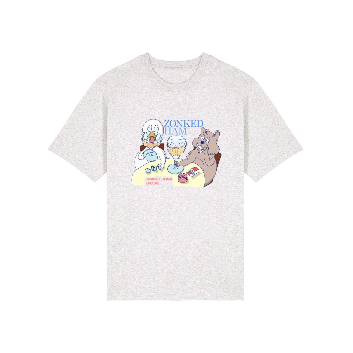 T-Shirt OnlyOne (hell grau)