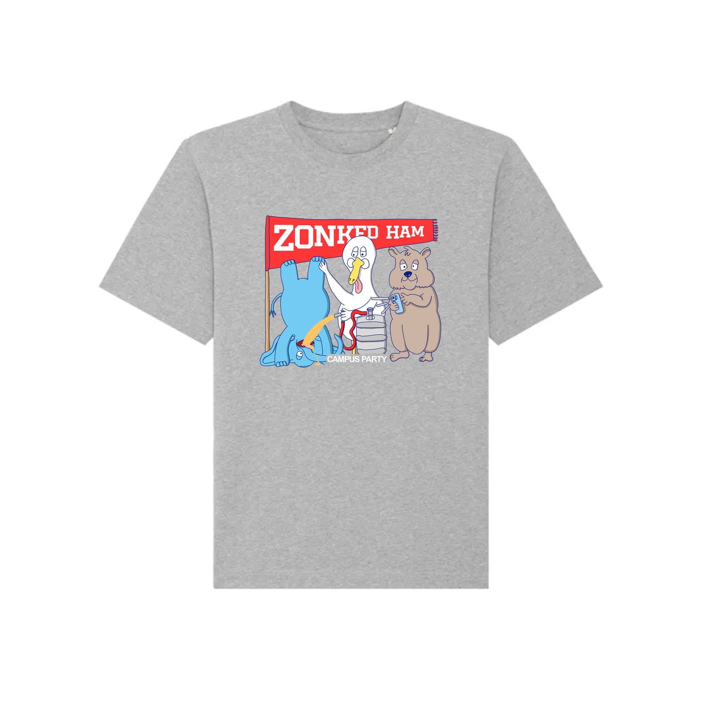 T-Shirt CampusParty (grau)