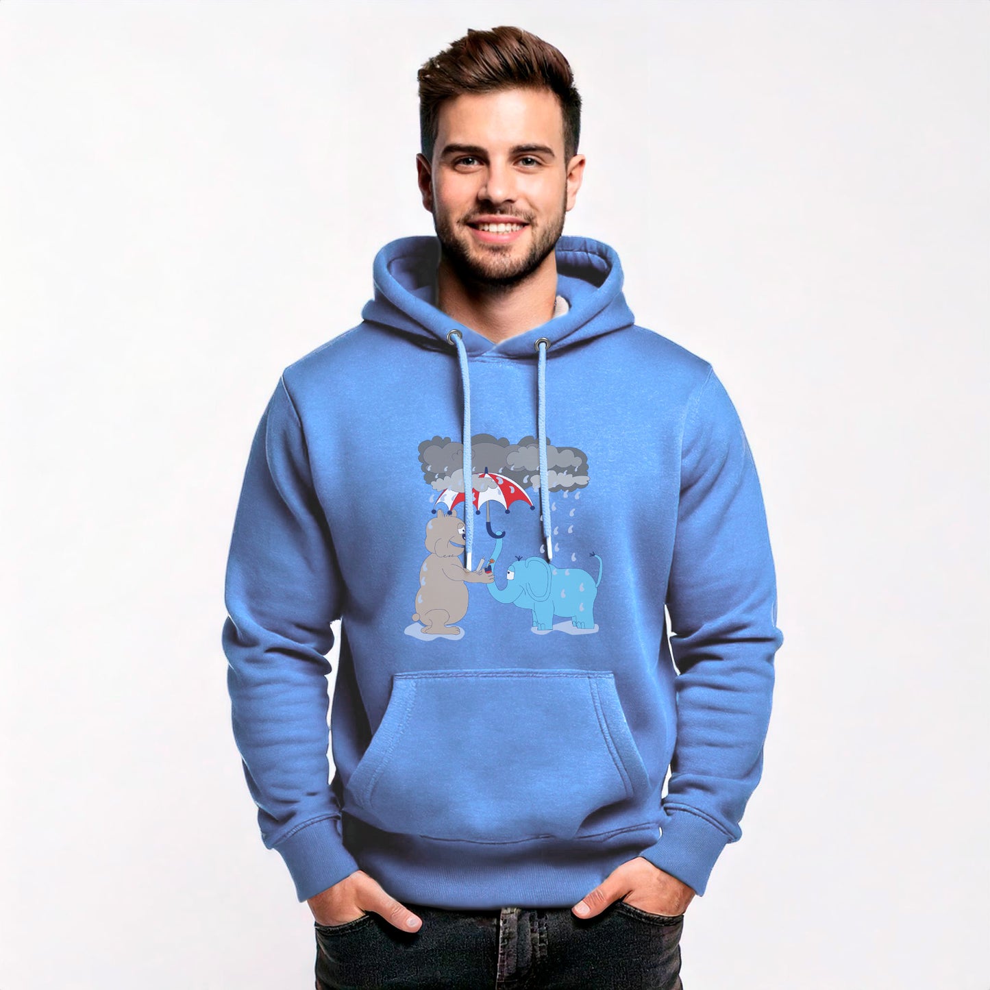 Hoodie Umbrella (blau)