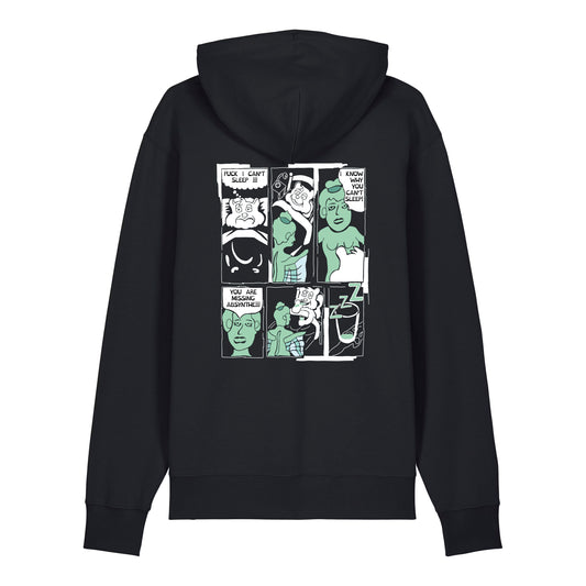 Hoodie AbsyntheComic (schwarz)