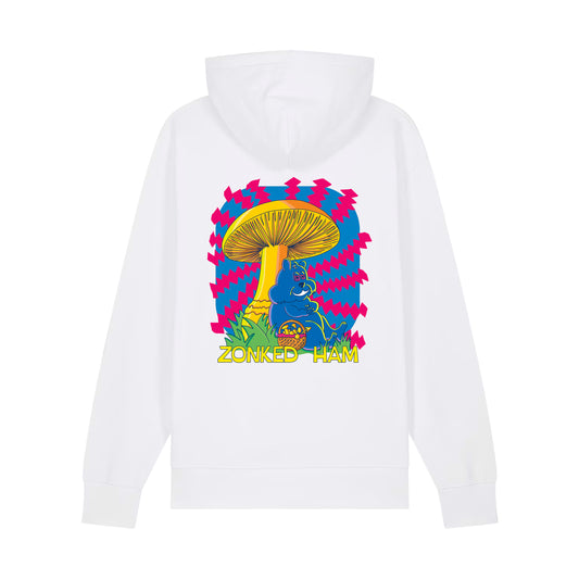 Hoodie BigMushroom (weiß)