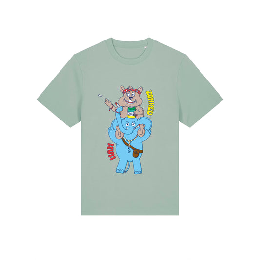 T-Shirt Carrying (türkis)