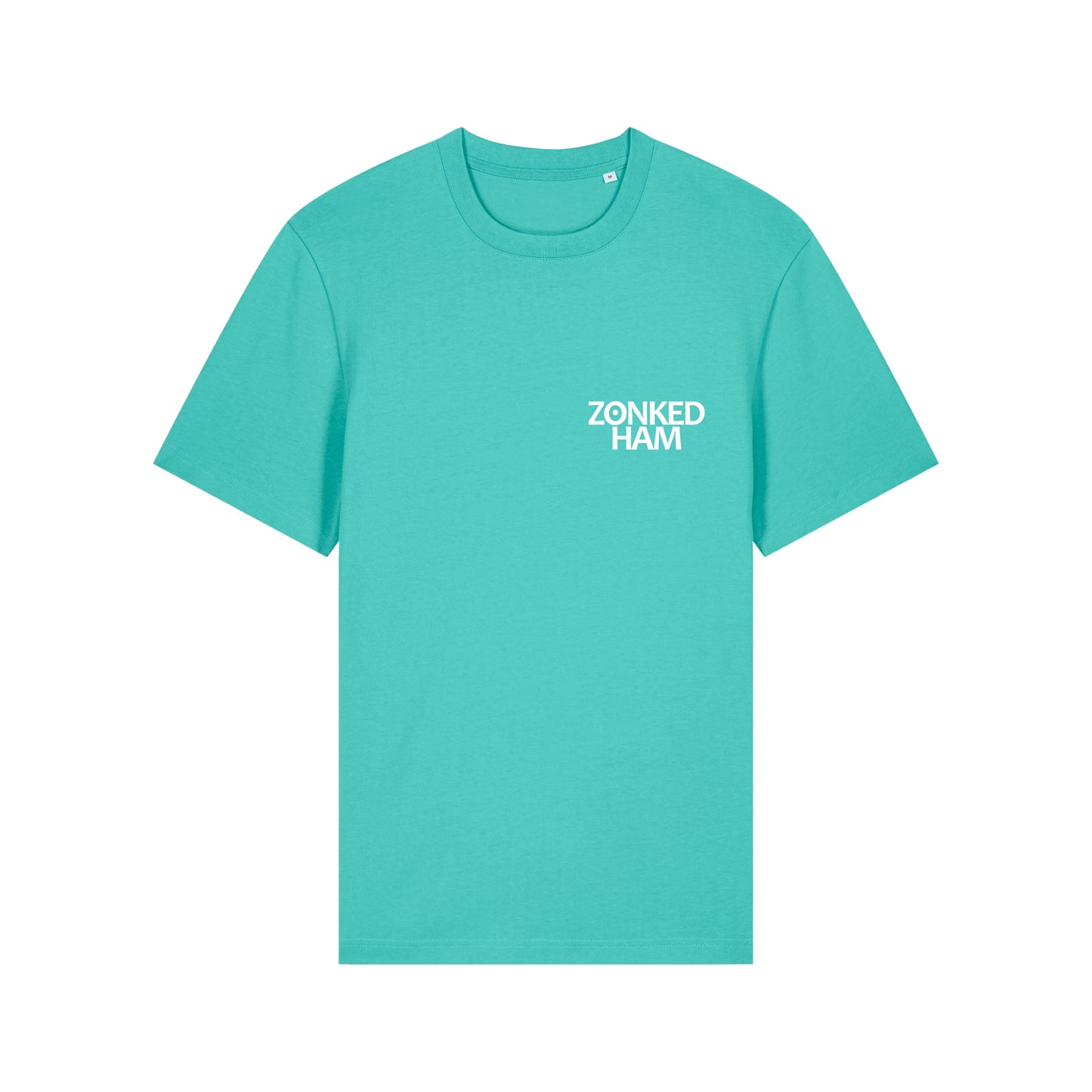 T-Shirt Clique (pool blau) Backprint