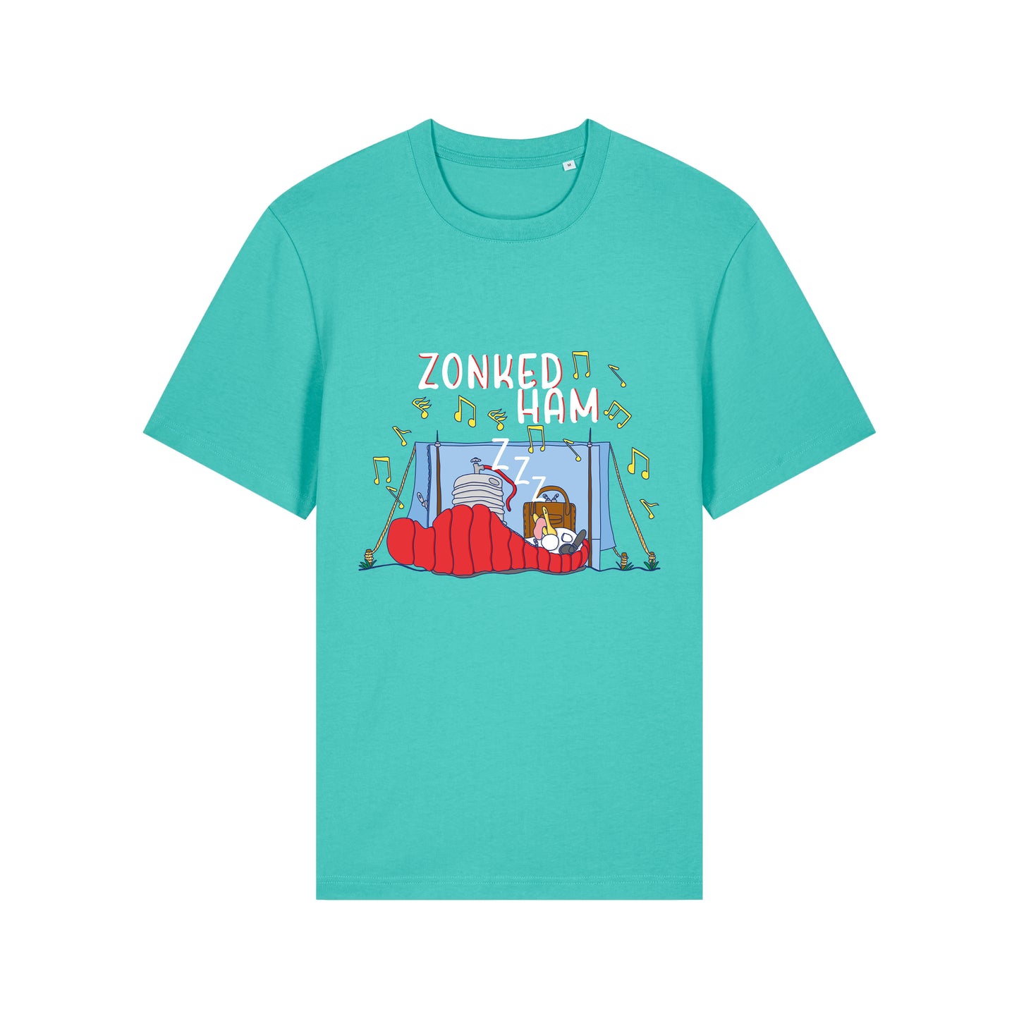 T-Shirt NoSleep (pool blau)