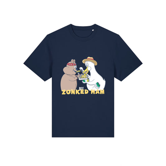 T-Shirt Sharing (navy blau)