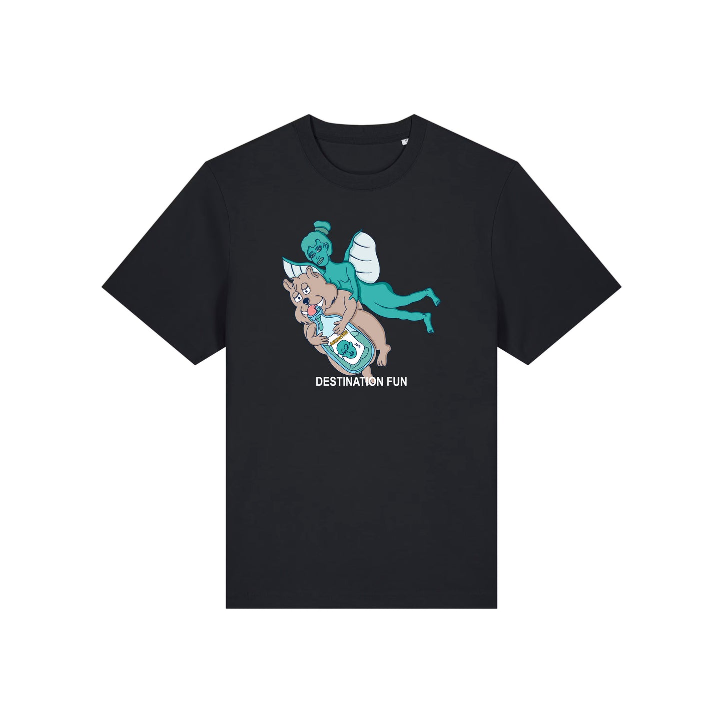 T-Shirt AbsynthFly (schwarz)