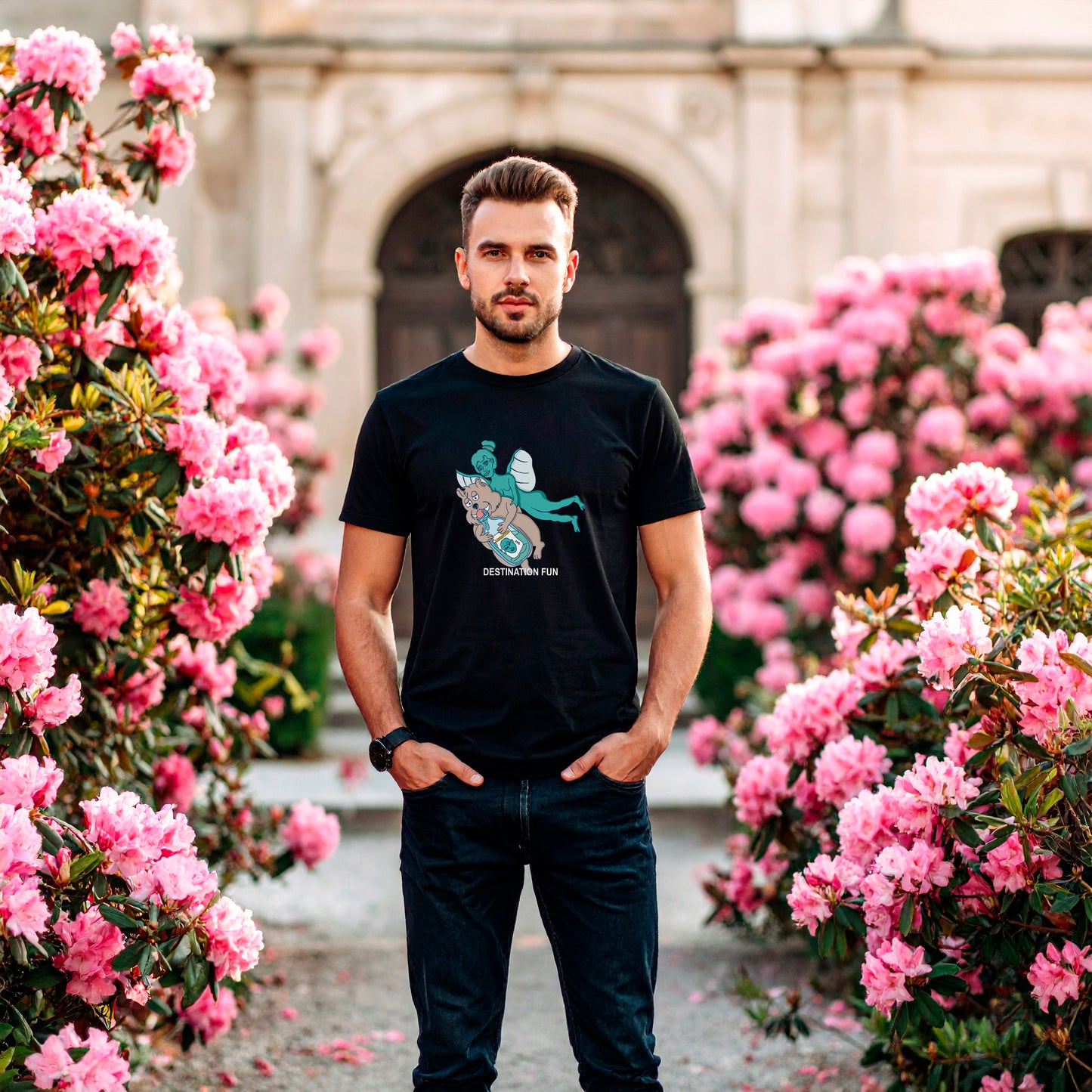 T-Shirt AbsynthFly (schwarz)