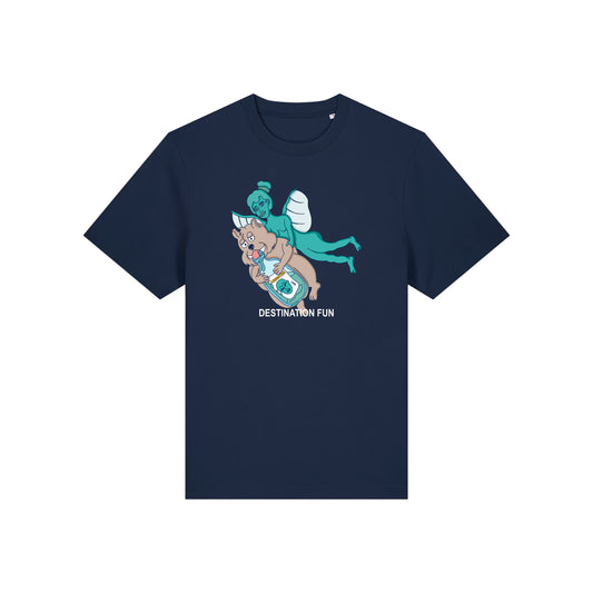T-Shirt AbsynthFly (navy blau)