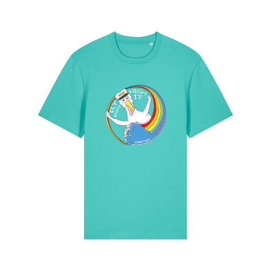 T-Shirt FlyHigh (pool blau)