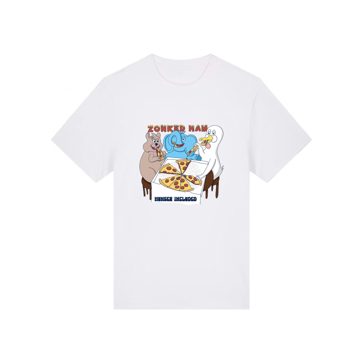 T-Shirt Hungry (weiß)