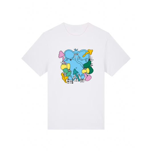 T-Shirt MushroomParty (weiß)