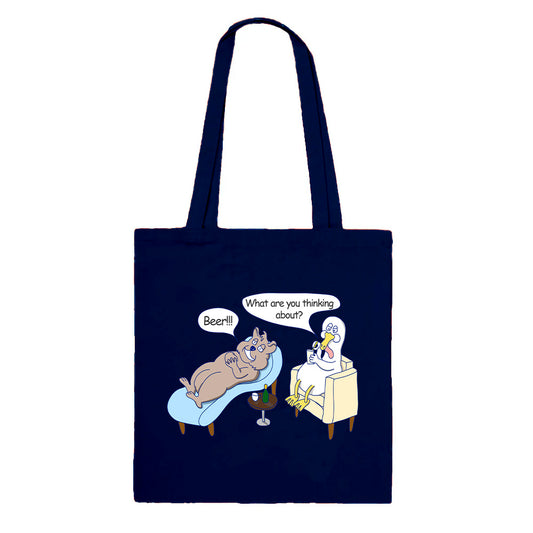 Tragetasche Psychologist (navy blau)
