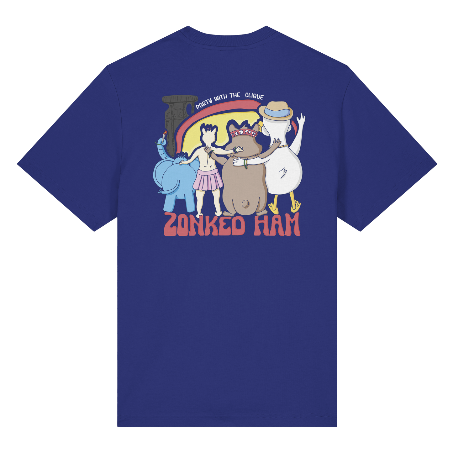T-Shirt Clique (dunkel blau)