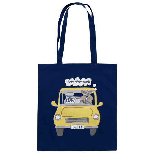 Tragetasche Car (navy blau)