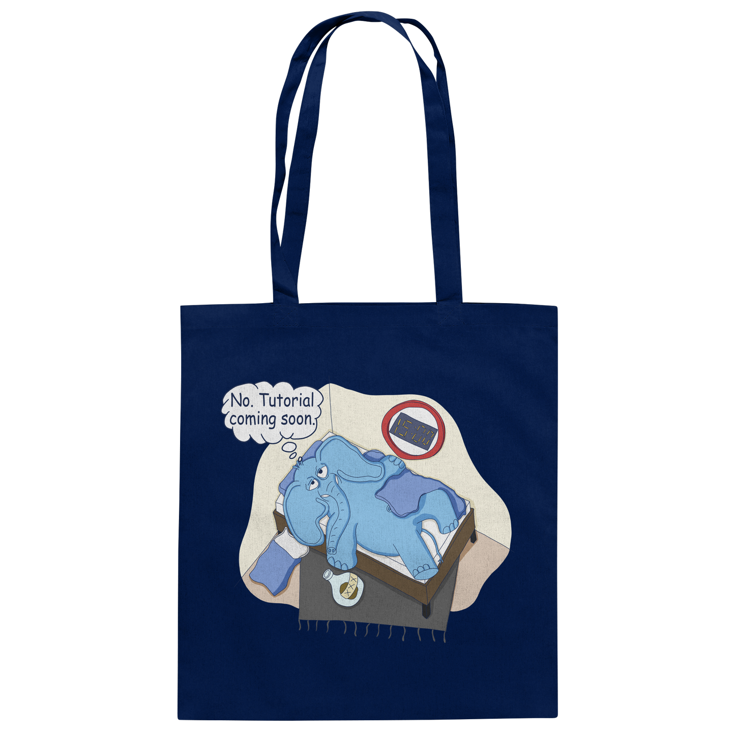 Tragetasche Student (navy blau)