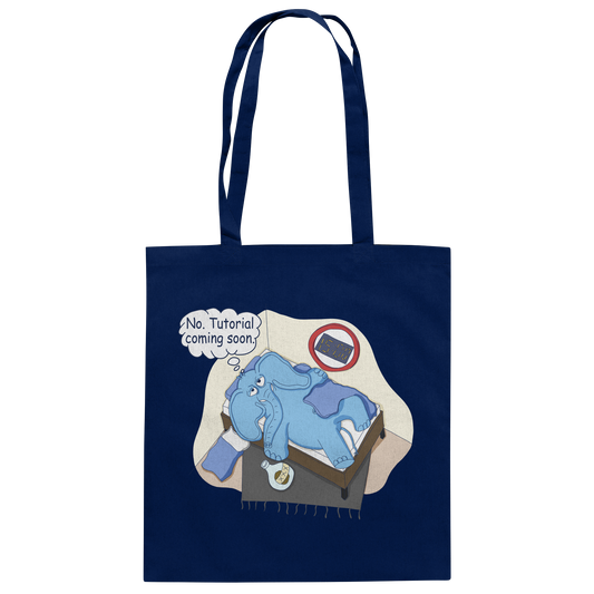 Tragetasche Student (navy blau)