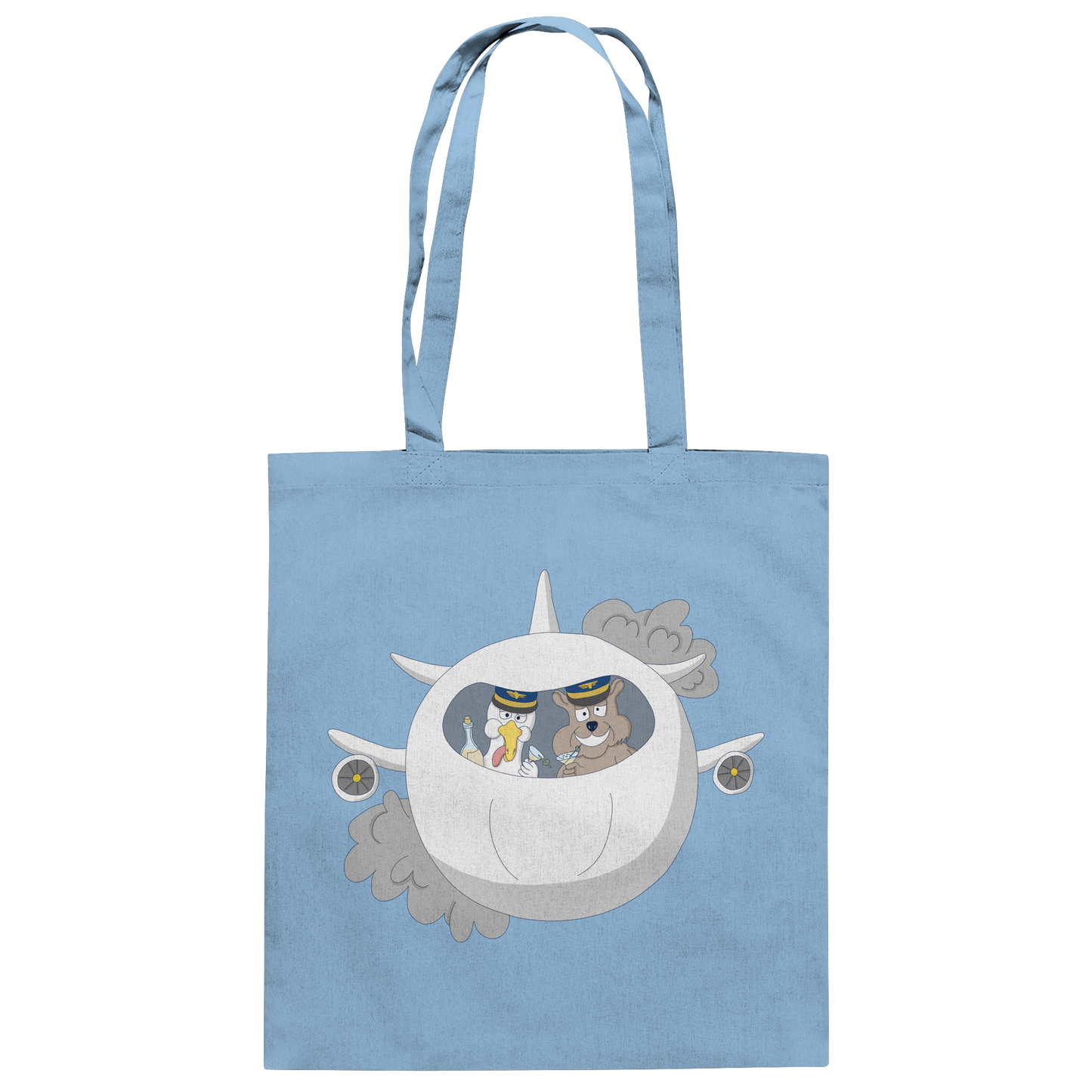 Tragetasche Pilot (hell blau)