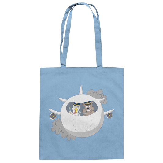 Tragetasche Pilot (hell blau)