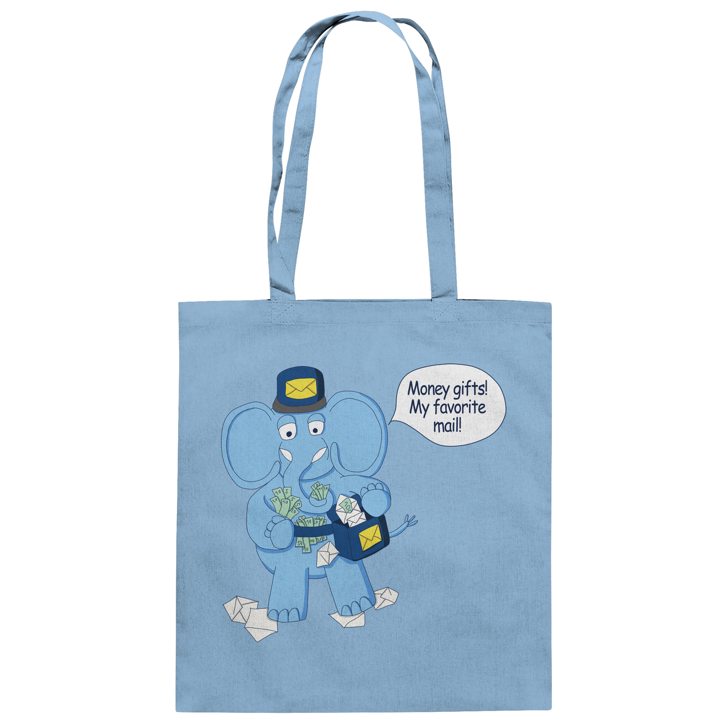 Tragetasche Postman (hell blau)