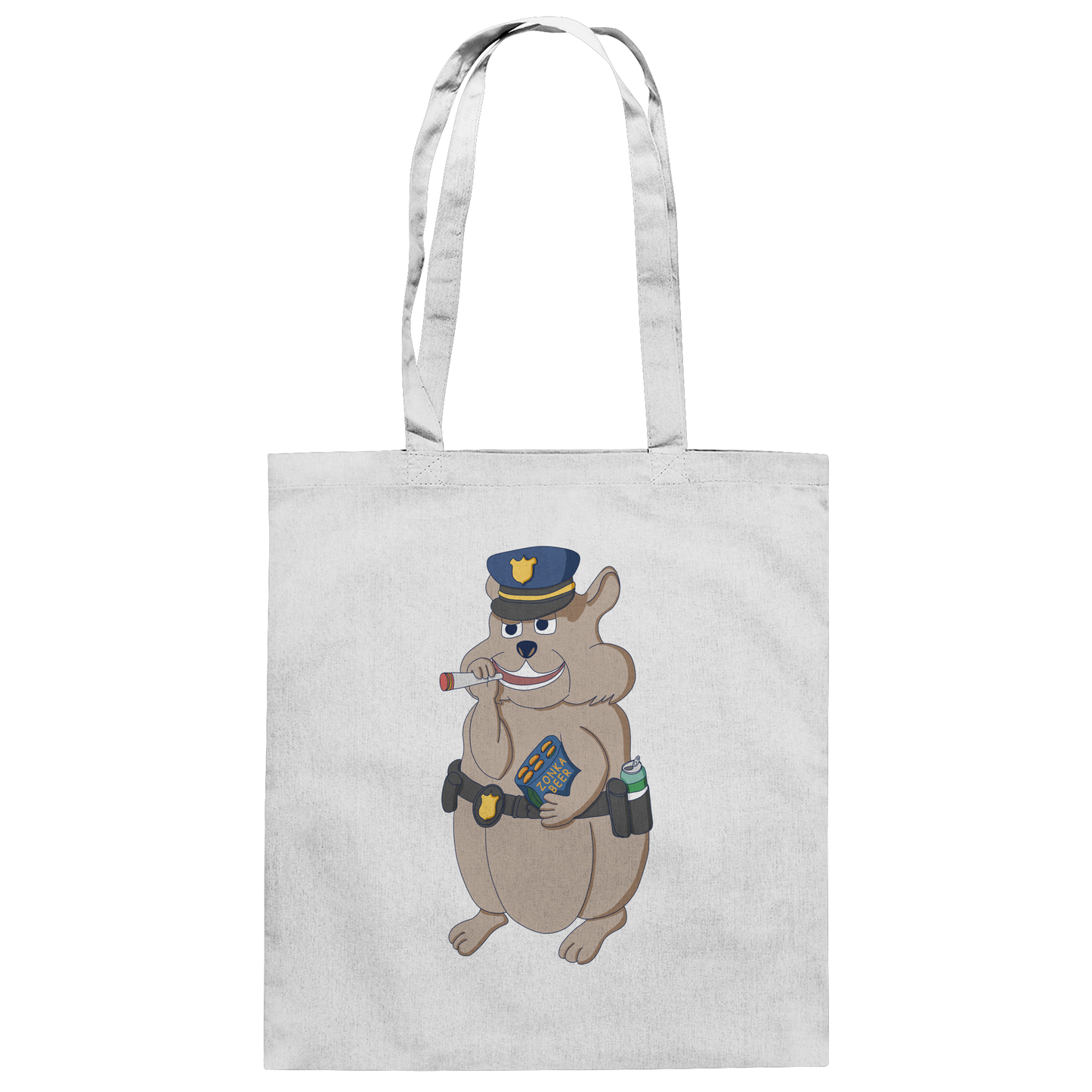 Tragetasche Officer (weiß)