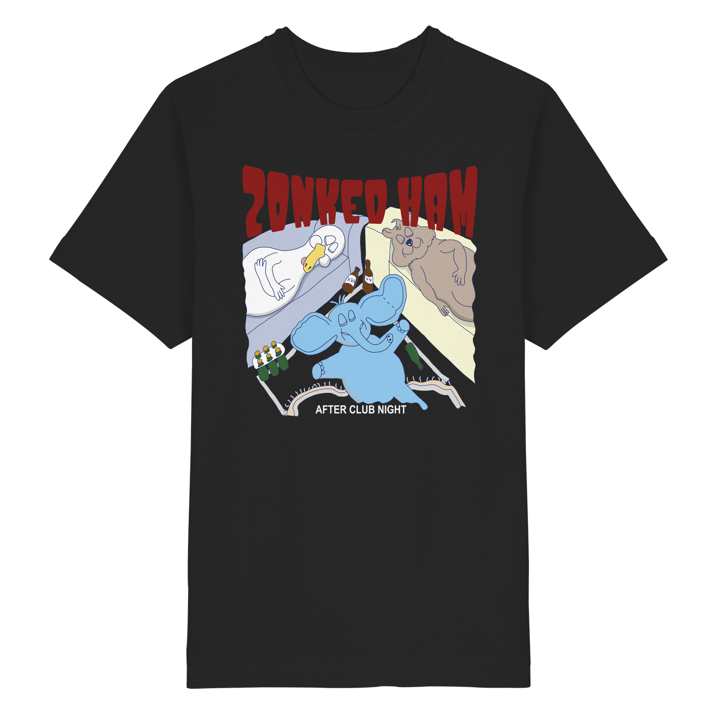 T-Shirt Morning (schwarz)