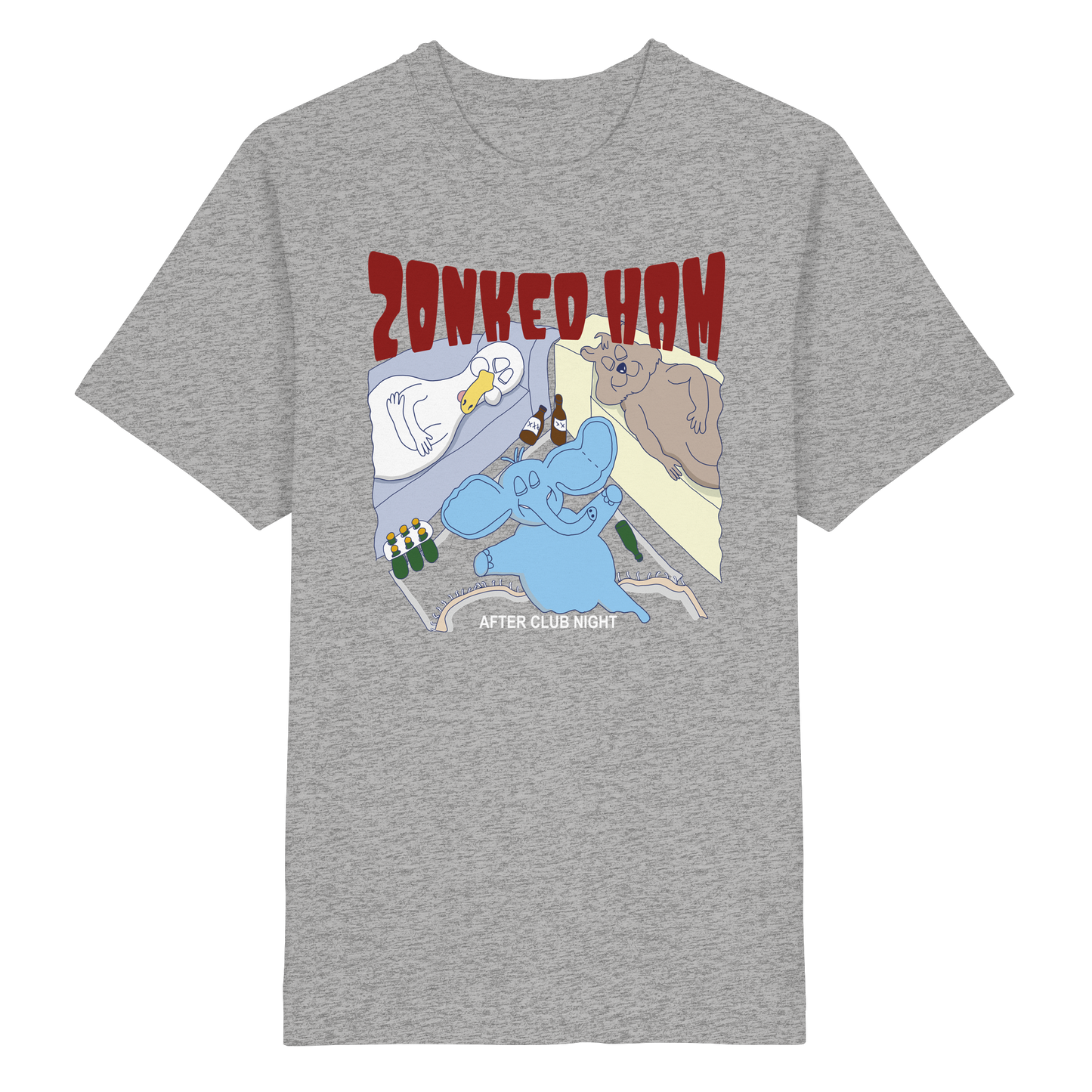 T-Shirt Morning (grau)