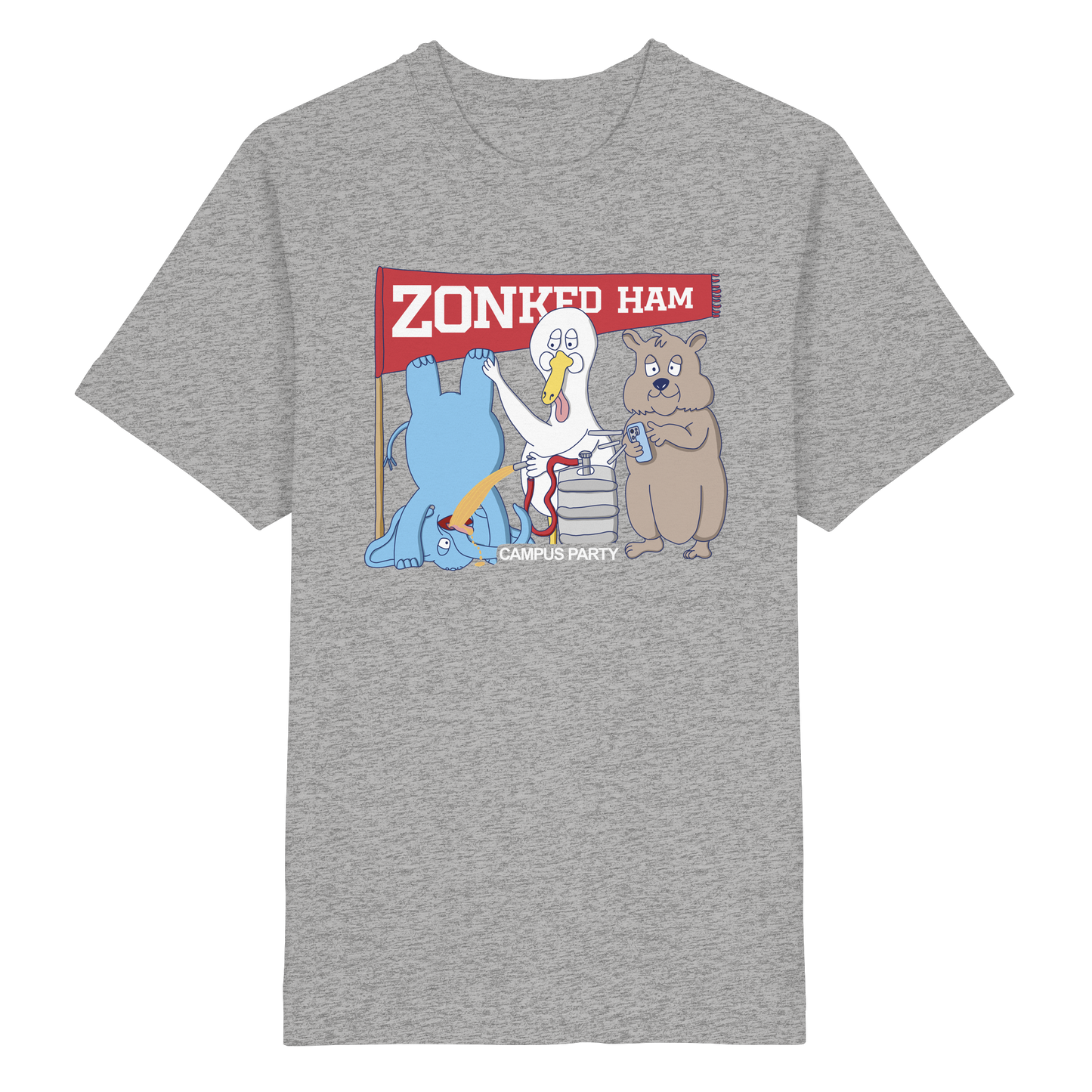 T-Shirt CampusParty (grau)