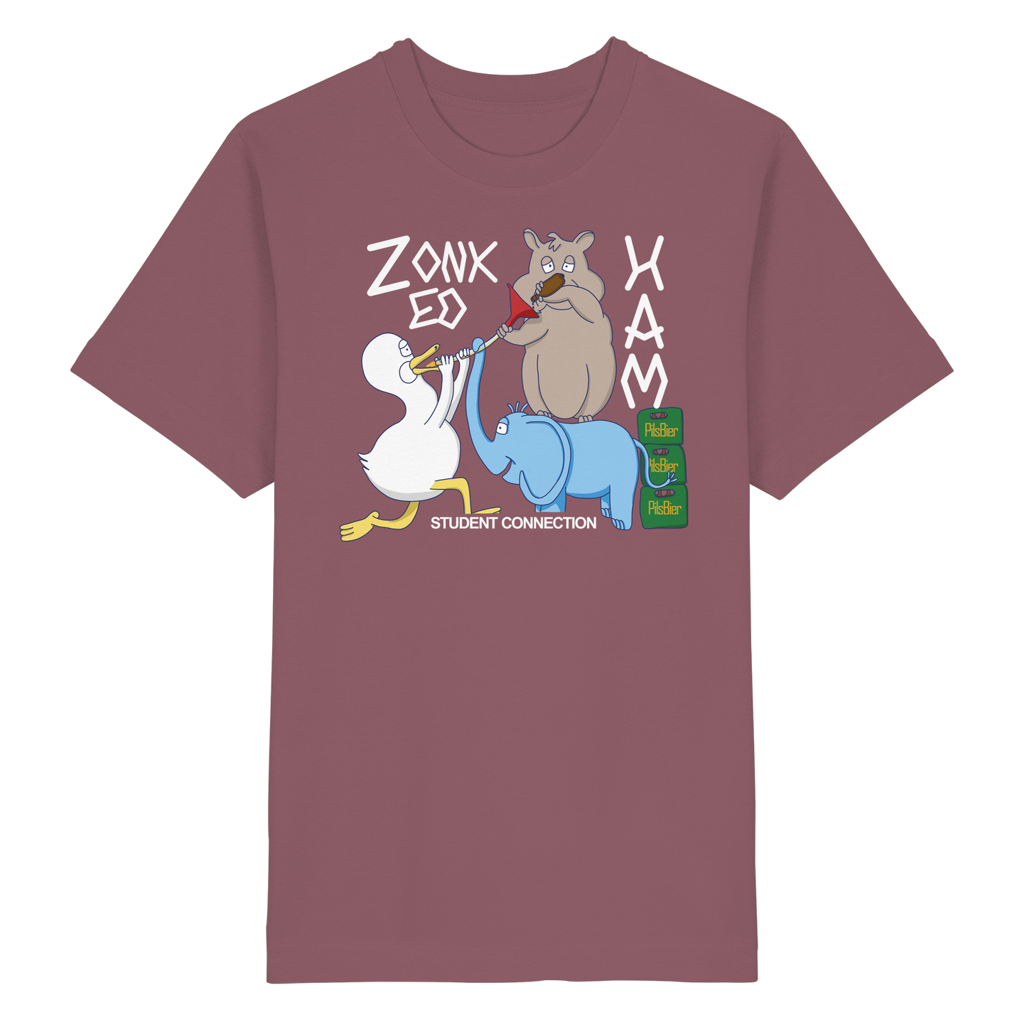 T-Shirt Chug-A-Beer (coffee)