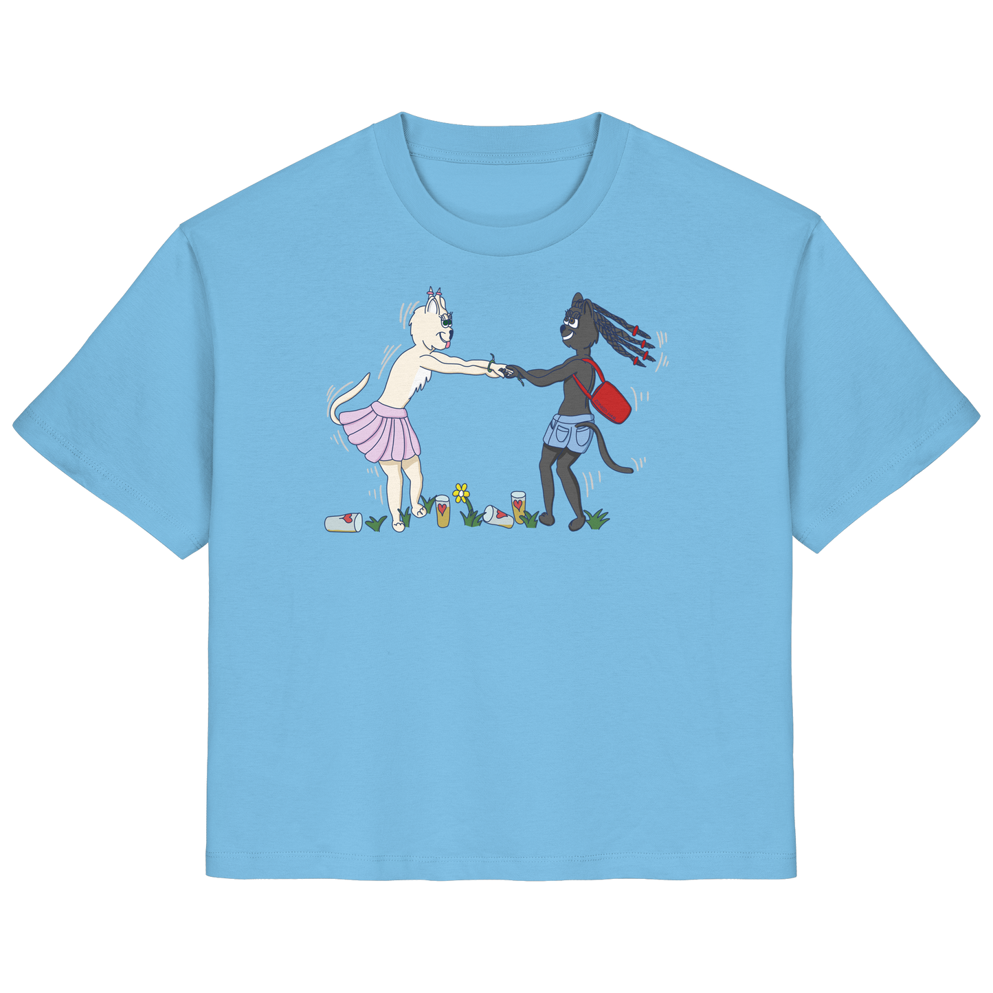 T-Shirt Carousel (aqua blue)
