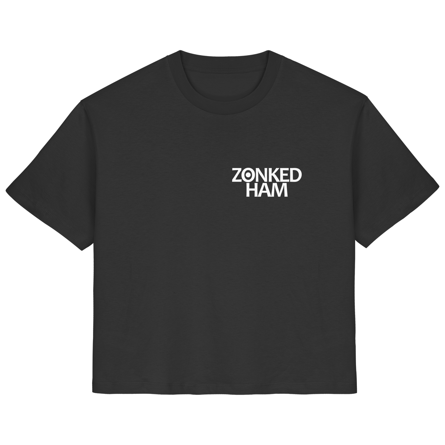T-Shirt CoolCat (schwarz) Backprint