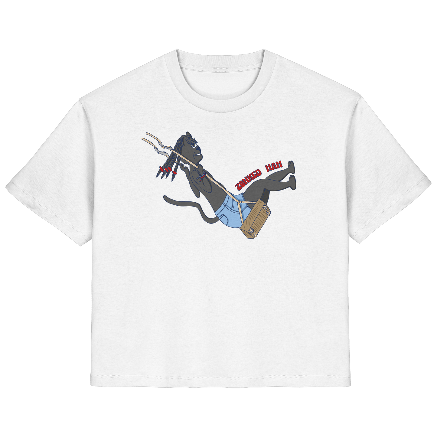 T-Shirt GiantSwing (weiß) - Ladies Organic Shirt