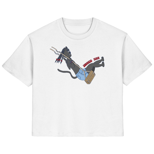 T-Shirt GiantSwing (weiß) - Ladies Organic Shirt