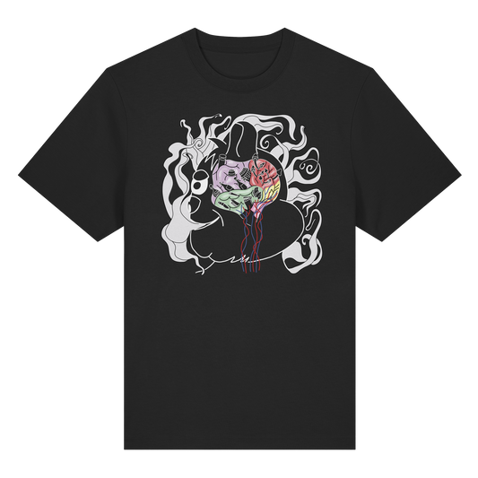 T-Shirt FadedBrain (schwarz)