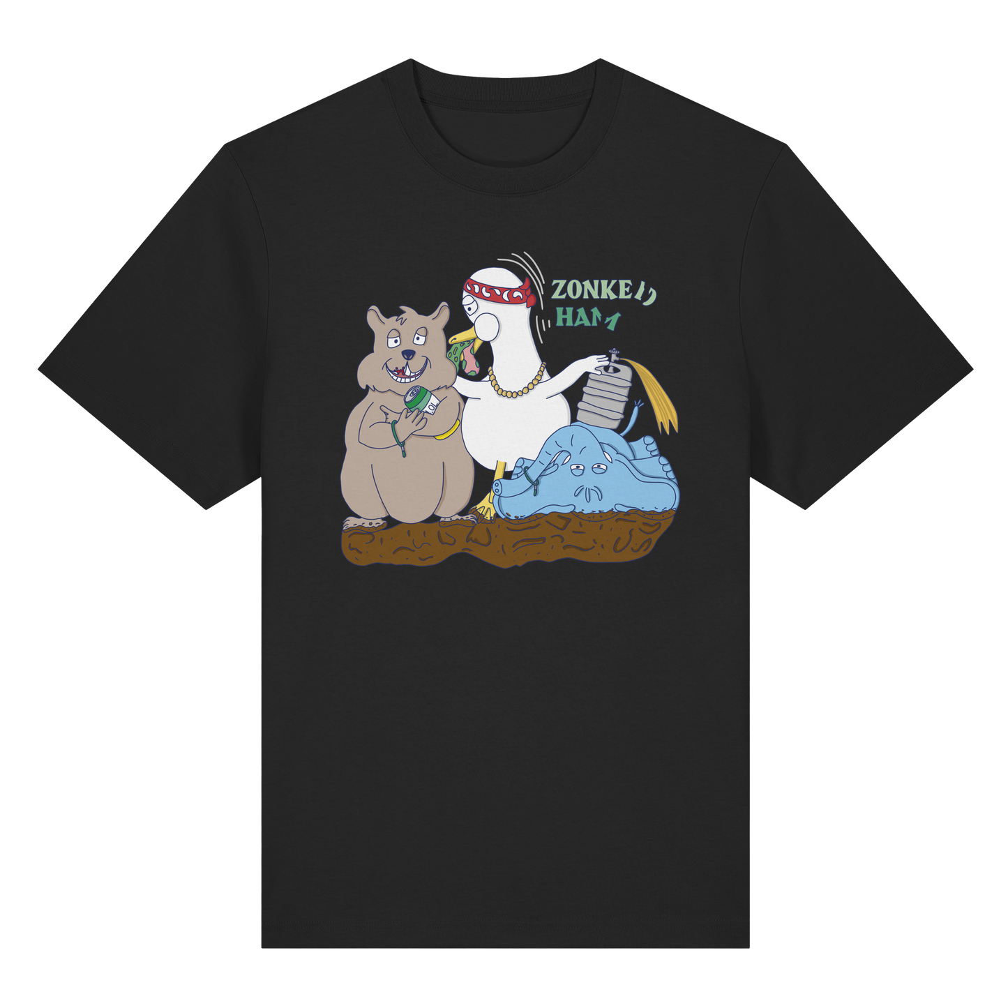 T-Shirt Overdose (schwarz)