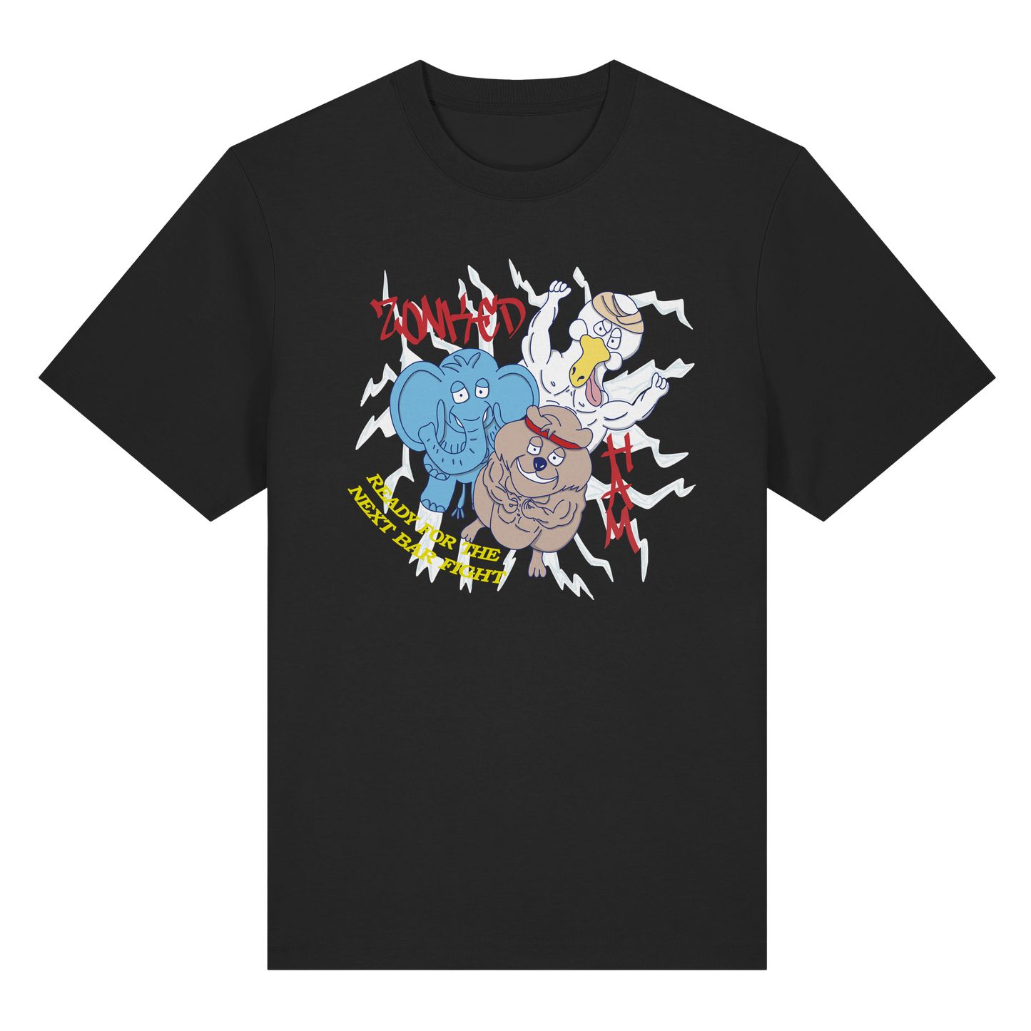 T-Shirt BarFight (schwarz)