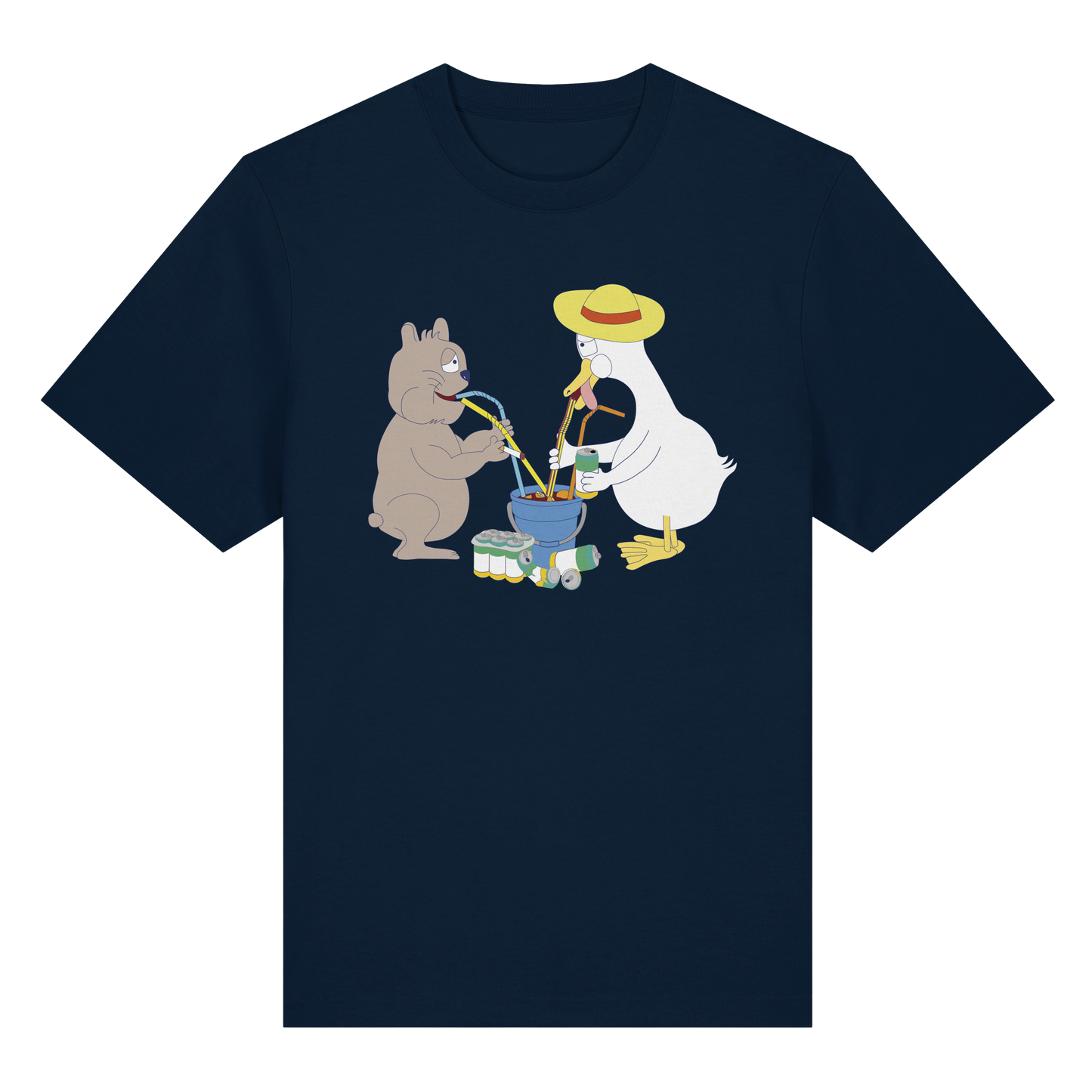 T-Shirt Sangria (navy blau)