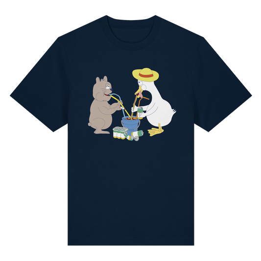 T-Shirt Sangria (navy blau)