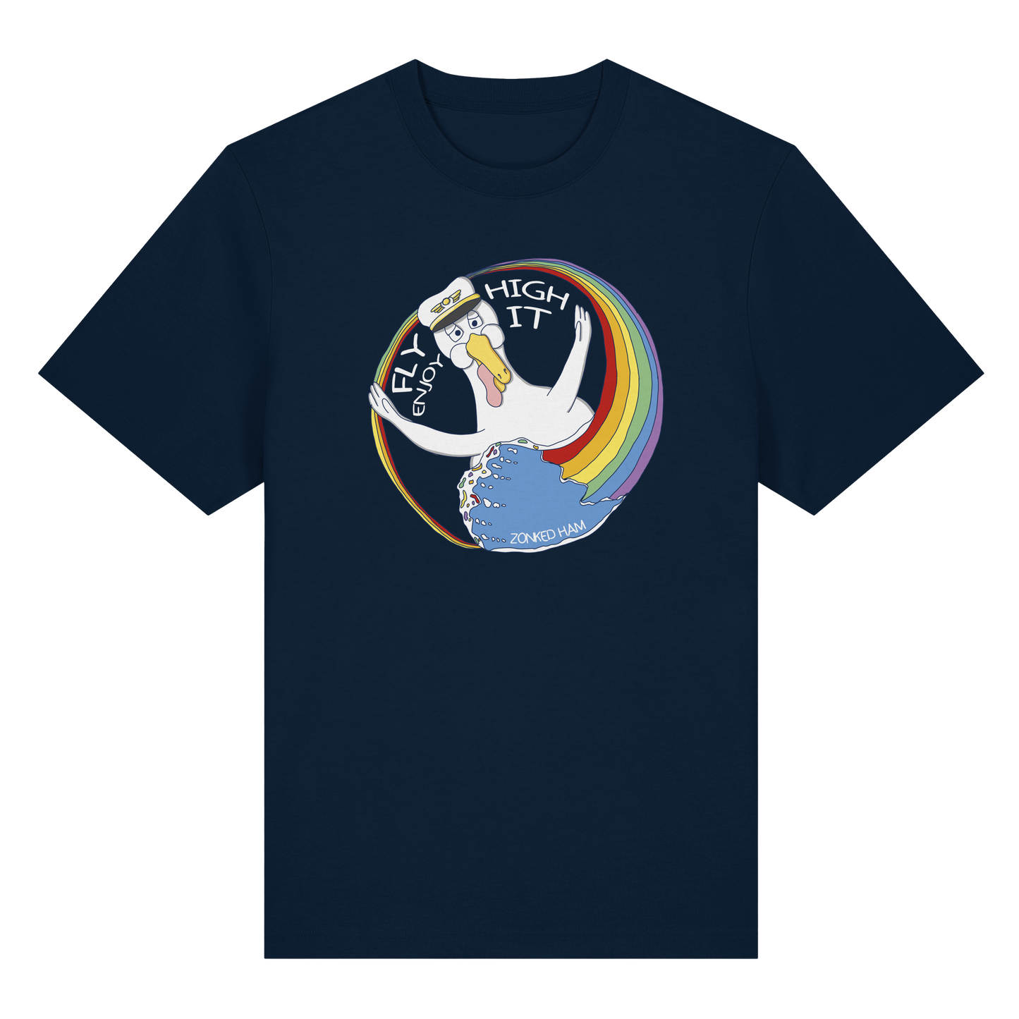T-Shirt FlyHigh (navy blau)